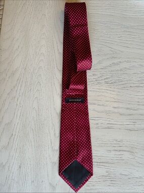 Hisdern Men's Micro-Polka Dot XL Tie - Classic Dress Accessory